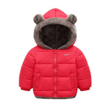 Winter Infant Boys Jacket Coat Thick Kids Warm Light Down Coat Children Zipper Hooded Outwear Costume For 2-10 Years