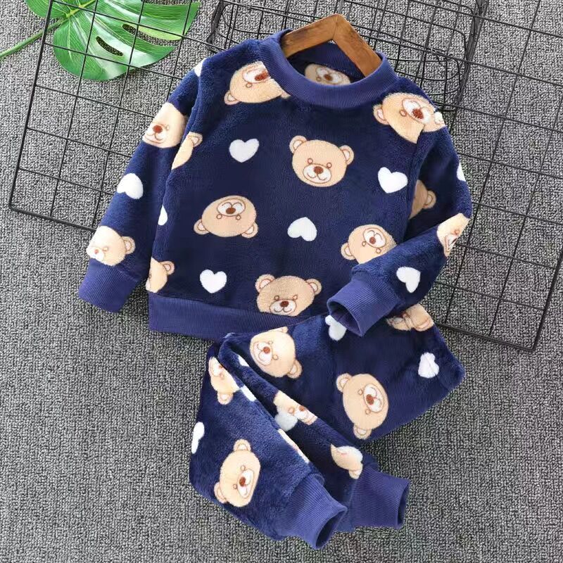 Baby Boys And Girls Hooded Fleece Outerwear Sets