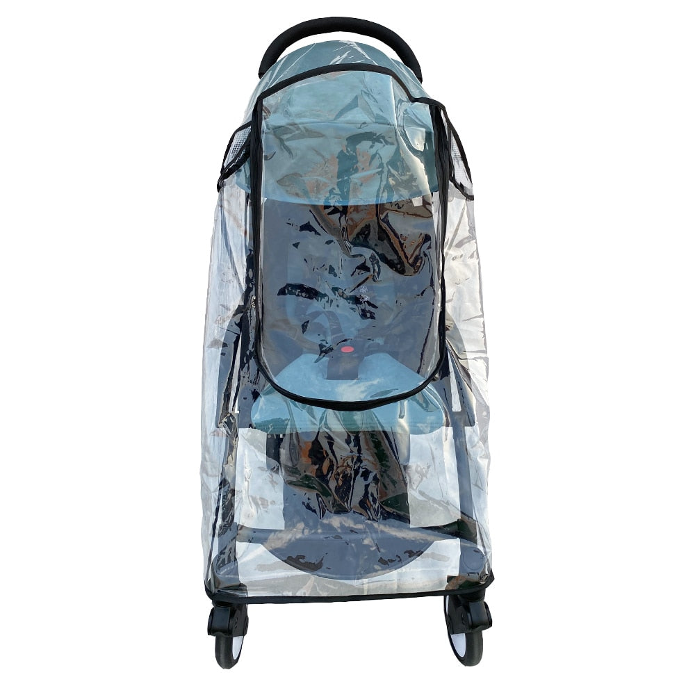Safety EVA Baby Car Rincoat Stroller Accessories Rain Cover Waterproof Things For Kids Carriage Portable Universal Lightweight