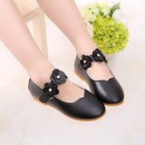 Toddler Girl Flower Strap Dress Shoes
