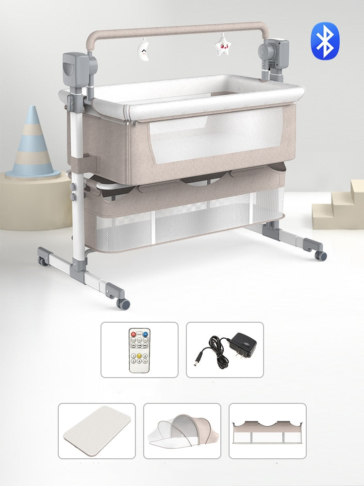 Multifunctional Baby Electric Cradle / Bedside Bassinet