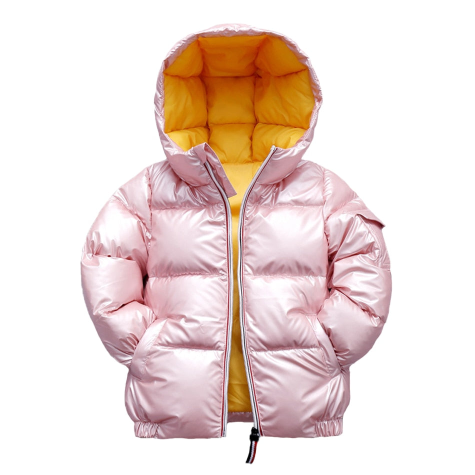 Winter Infant Boys Jacket Coat Thick Kids Warm Light Down Coat Children Zipper Hooded Outwear Costume For 2-10 Years