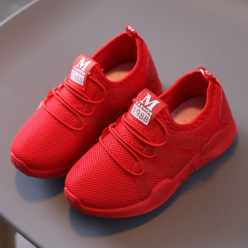 Boys And Girls Breathable, Canvas Sports Sneakers 3 Colors