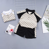 Baby Boy 2pc Fashion T-Shirt & Shorts Sets