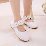 Toddler Girl Flower Strap Dress Shoes