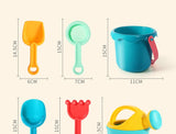 Children Sand Bucket Beach Kit  For Boys Girls