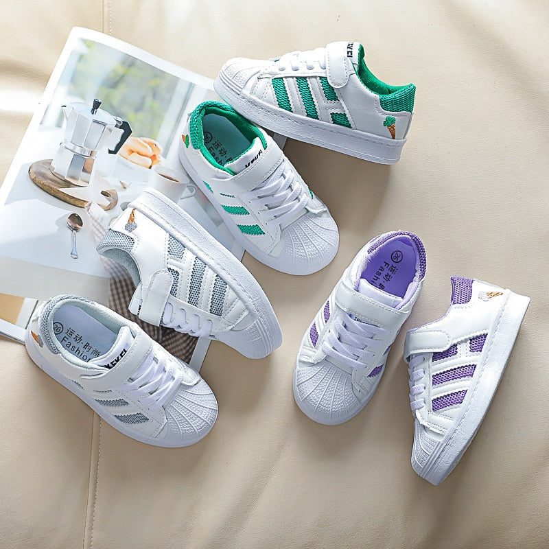 Children's Anti-slip, Soft Bottom Sneakers For Girls & Boys.