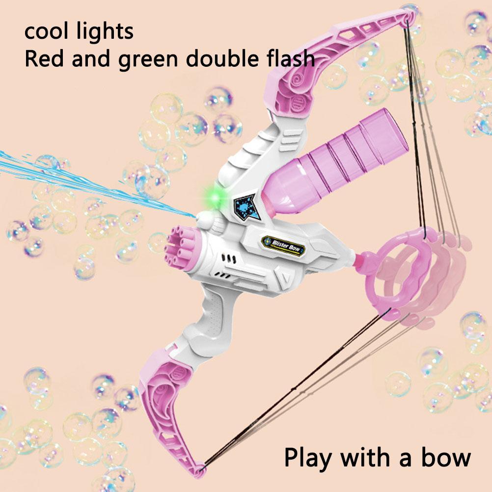 Summer Two In One Bow And Arrow Water Gun & Bubble Machine