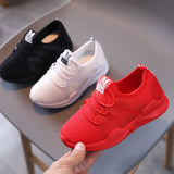 Boys And Girls Breathable, Canvas Sports Sneakers 3 Colors