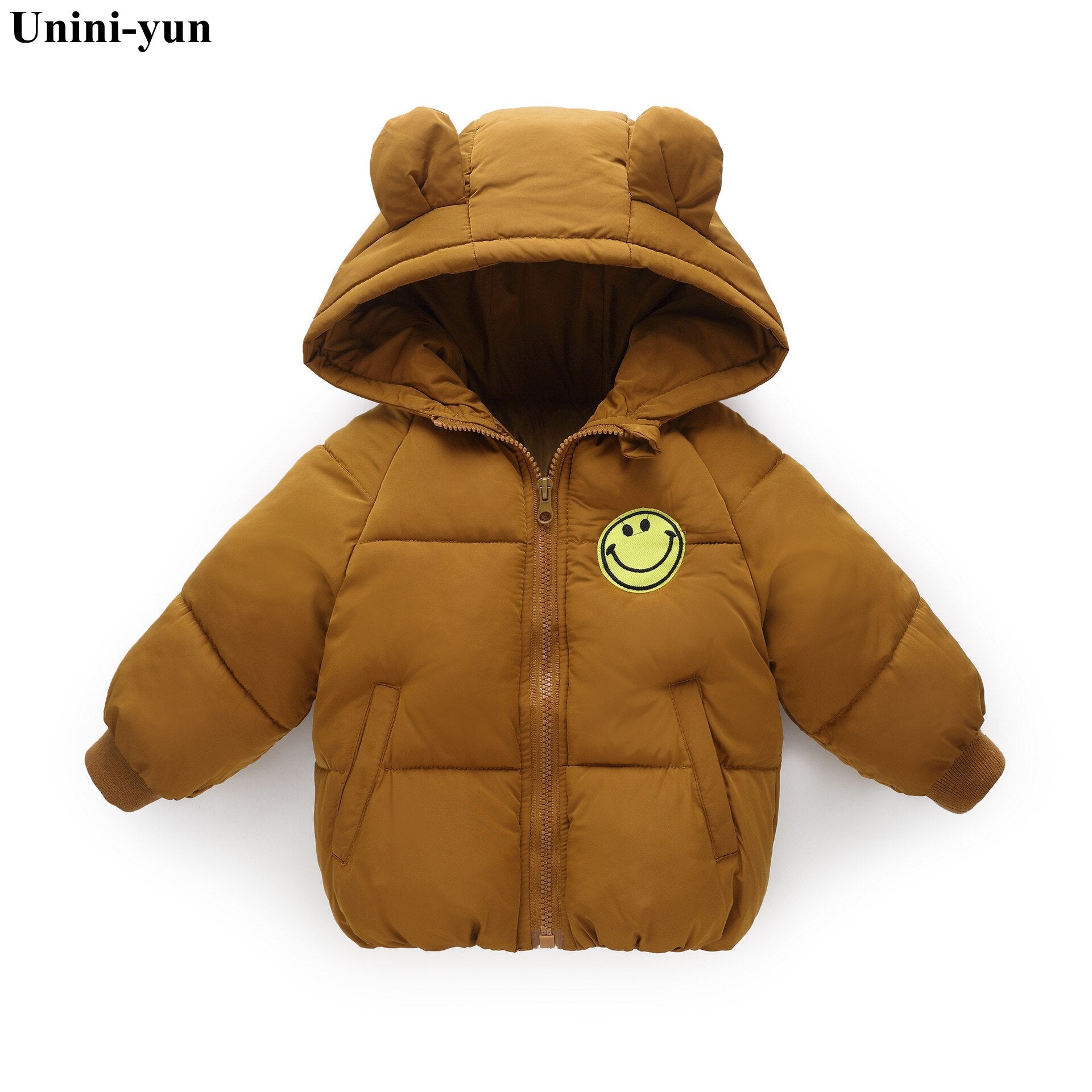 Bear-y cute Hooded Bubble Coat