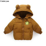 Bear-y cute Hooded Bubble Coat