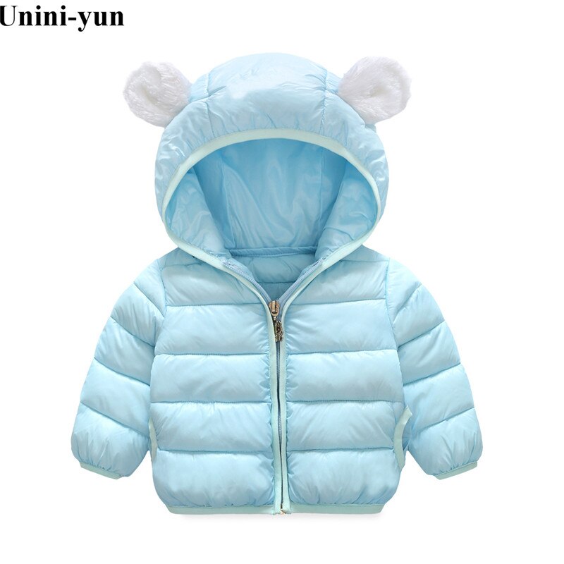 Bear-y cute Hooded Bubble Coat
