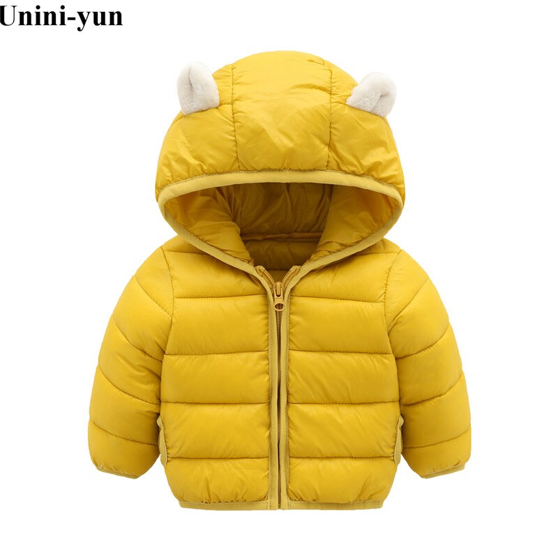 Bear-y cute Hooded Bubble Coat
