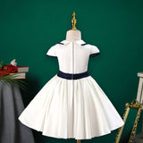 Girls Elegant Vintage Party Gown