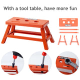 Kids Pretend Engineer Simulation Repair Toolbox With Electric Drill, Screwdrivers, and Many Other Cool Tools.