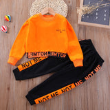 Girls Fashionable 2Pc Sporty Sweatsuit Set