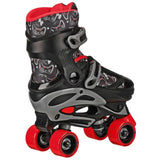 Boys and Girls Trendy 2 in 1 Adjustable Roller Skate and Roller Blade Hybrid.