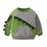 Baby Boys Cool Cotton Dinosaurs Sweatshirts