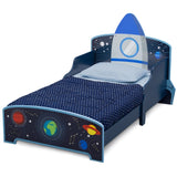 Toddler Space Adventures Rocket Ship Big Boy Bed.