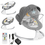 Electric Baby Swings with bluetooth Music Remote Control