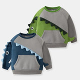 Baby Boys Cool Cotton Dinosaurs Sweatshirts