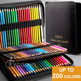 200/120/72/48 Colors For Young Artists. Professional Pastel Drawing Pencils with Cloth Bag