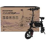 The Swagcycle Pro, Pedal-Free App-Enabled Folding Electric Bike with USB Port to Charge on The Go