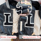 Children's Fashion Designer Style Letter Jackets, With Winter or Spring Inner Lining Options.