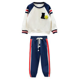 Baby Boys and Girls 2Pc Sporty Sweater & Sweat Pants Set