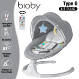 Electric Baby Swings with bluetooth Music Remote Control