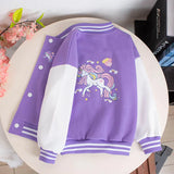 Girls Chic & Sporty Unicorn Jackets For Ages 3-12 Years.