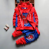 Baby Boy 3Pc Superhero Vest, Sweater & Pants Sets