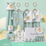 Newborn Baby Unisex Clothing Sets, 100% Cotton