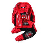 Baby Boy 3Pc Superhero Vest, Sweater & Pants Sets