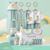 Newborn Baby Unisex Clothing Sets, 100% Cotton