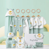 Newborn Baby Unisex Clothing Sets, 100% Cotton