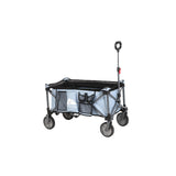 Ozark Trail, Adult Height Adjustable Quad Folding Wagon, Blue