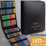 200/120/72/48 Colors For Young Artists. Professional Pastel Drawing Pencils with Cloth Bag