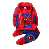 Baby Boy 3Pc Superhero Vest, Sweater & Pants Sets