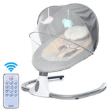 Electric Baby Swings with bluetooth Music Remote Control