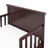 Toddler's First Big Kids Bed with Guardrails and Modern Design