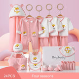 Newborn Baby Unisex Clothing Sets, 100% Cotton