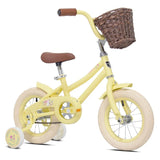 Toddler Girls 12-inch Bicycle With Removable Training Wheels and Basket