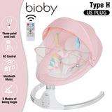 Electric Baby Swings with bluetooth Music Remote Control