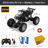 Boys Off-Road 4WD RC Truck With Led Lights 2.4G Radio Remote Control