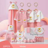 Newborn Baby Unisex Clothing Sets, 100% Cotton