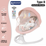 Electric Baby Swings with bluetooth Music Remote Control