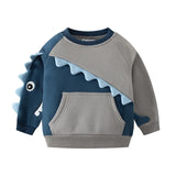 Baby Boys Cool Cotton Dinosaurs Sweatshirts