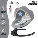 Electric Baby Swings with bluetooth Music Remote Control