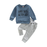 Baby Boys 2Pc Sweatshirt & Pant Set